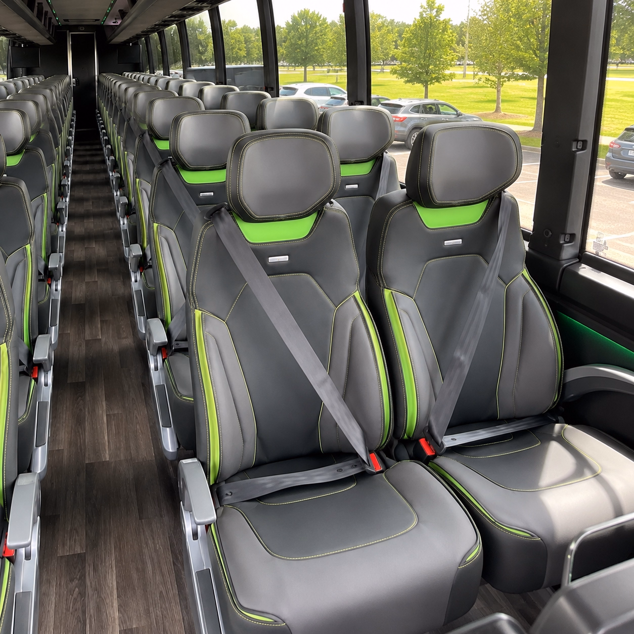 weston concert transportation onboard seating