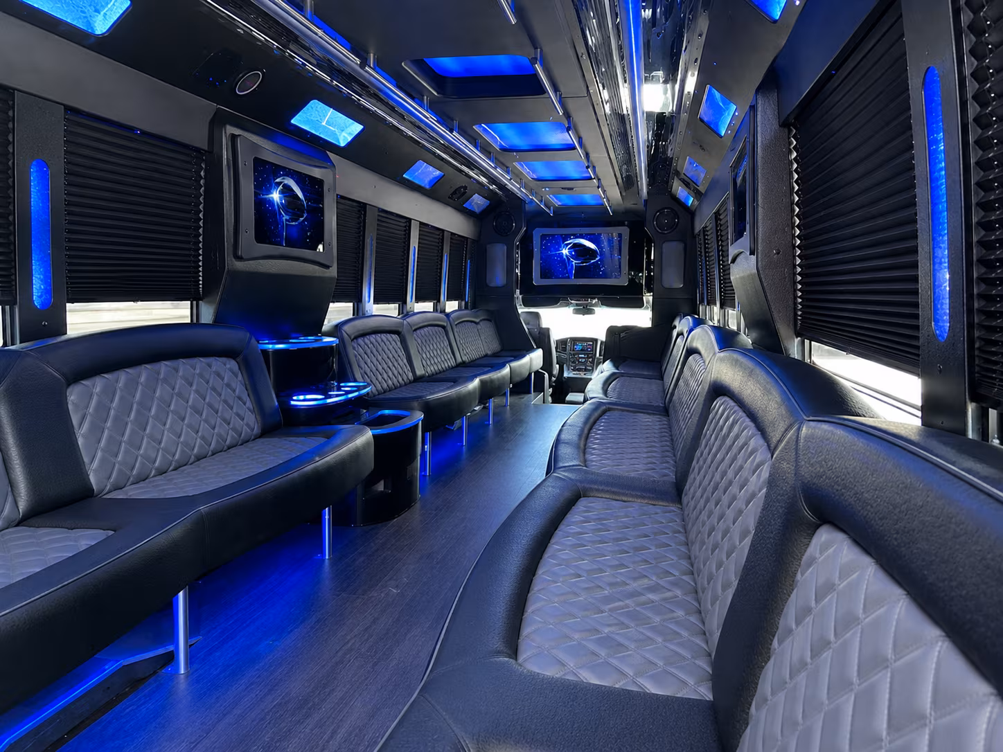 weston groups love renting a party bus or charter bus to amerant bank arena in sunrise