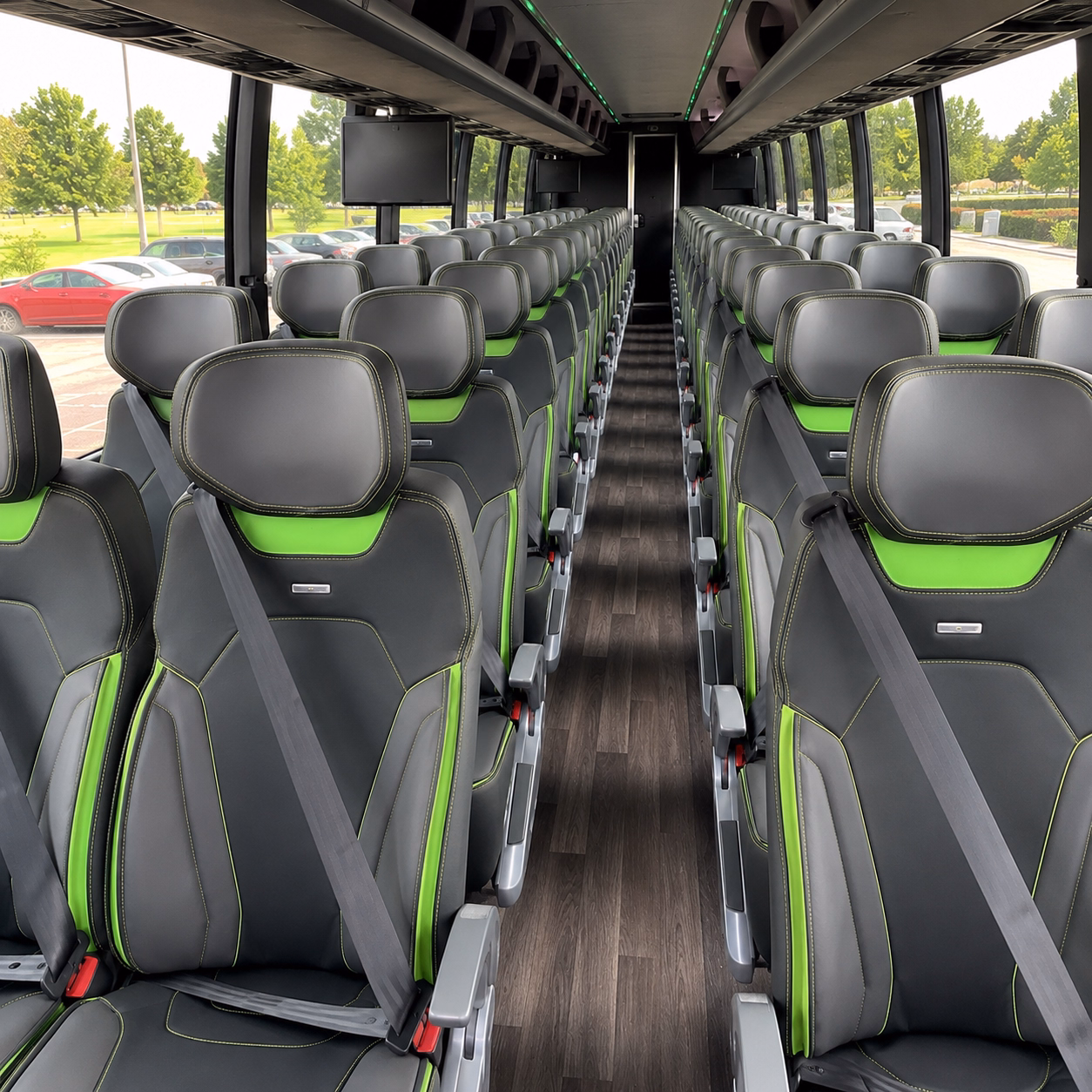 weston long distance transportation onboard seating