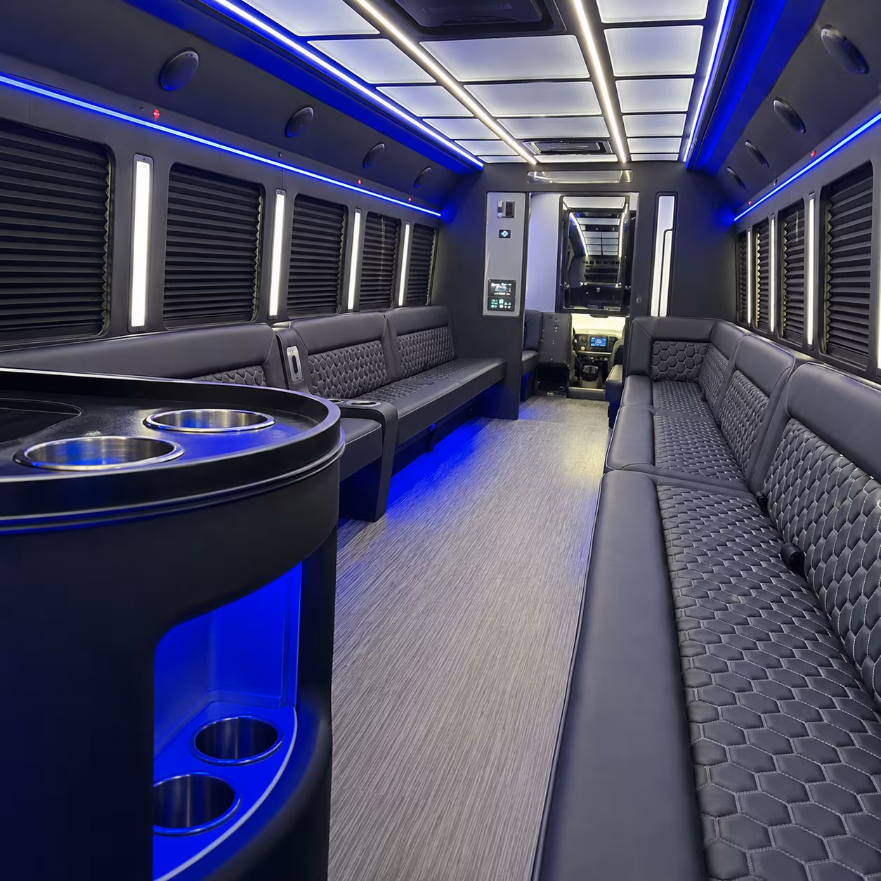 weston night out party bus rental