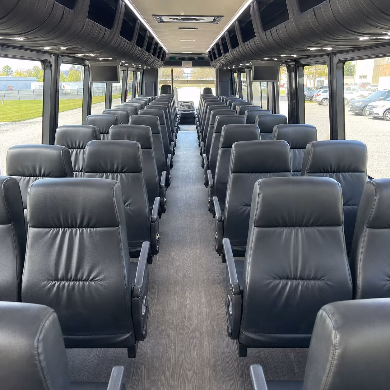 weston school event transportation onboard seating