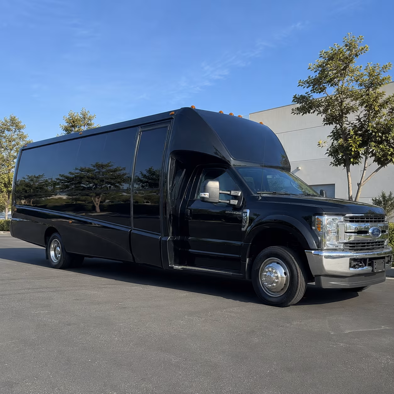weston wedding party bus rental